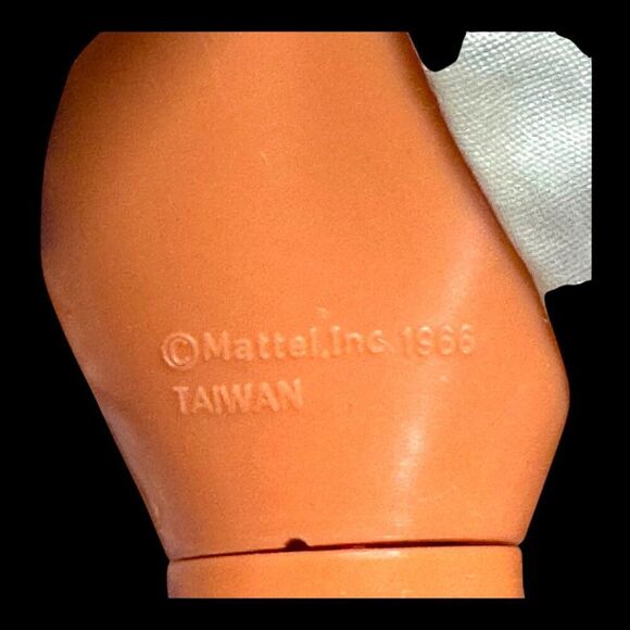 Vintage 1966 Mattel Barbie Doll Spring Bouquet Floral Gown Hat & Pink Shoes READ - Picture 4 of 6